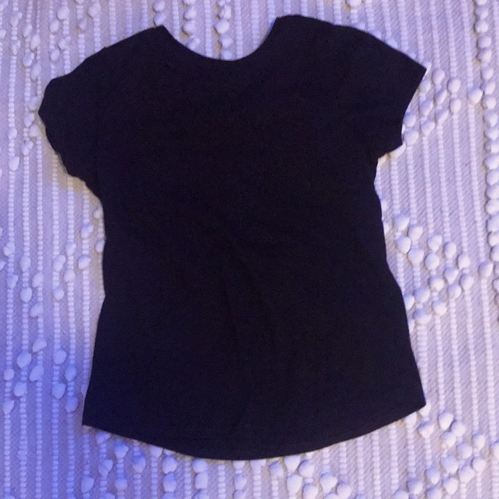 black tee shirt for kids